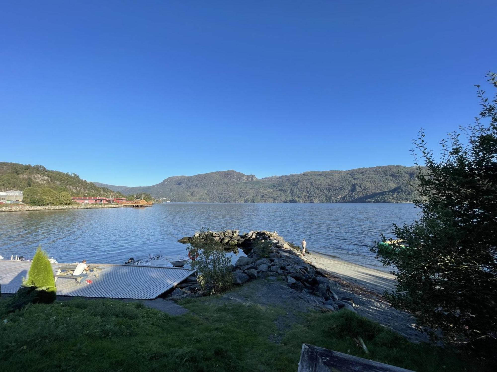 Sauda Fjord Camping Saudasjoen Экстерьер фото